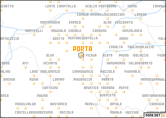 map of Porta