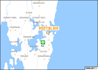 map of Port Blair