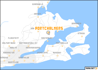 map of Port Chalmers