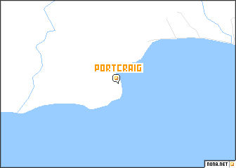 map of Port Craig