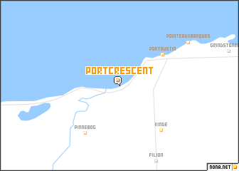 map of Port Crescent