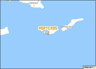 map of Port-Cros