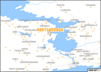 map of Portdarragh