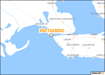 map of Port-de-Bouc