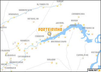 map of Porteirinha