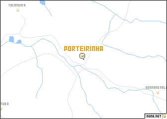 map of Porteirinha