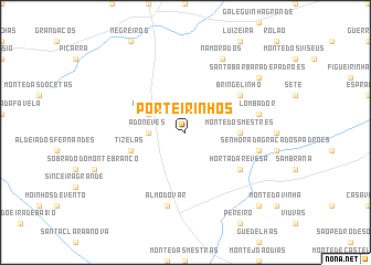 map of Porteirinhos