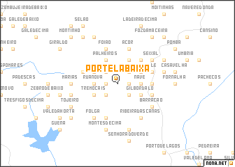 map of Portela Baixa