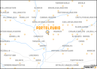 map of Portelrubio