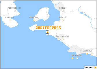 map of Portencross