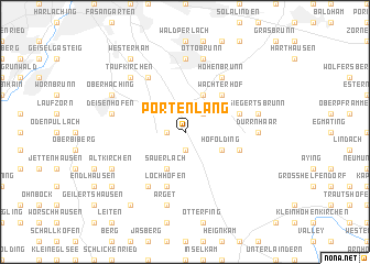 map of Portenläng
