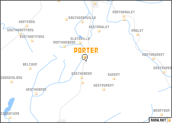 map of Porter