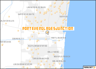 map of Port Everglades Junction