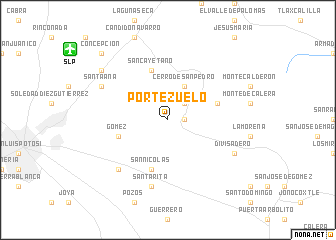 map of Portezuelo