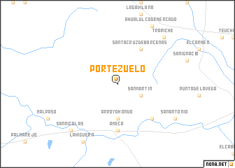 map of Portezuelo