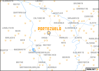 map of Portezuelo