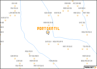 map of Port Gentil