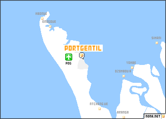 map of Port-Gentil