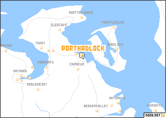 map of Port Hadlock