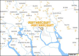 map of Port Harcourt