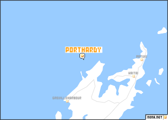 map of Port Hardy