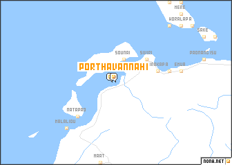 map of Port-Havannah