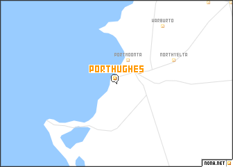 map of Port Hughes