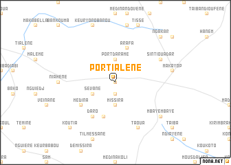 map of Por Tialène