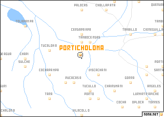 map of Porticholoma