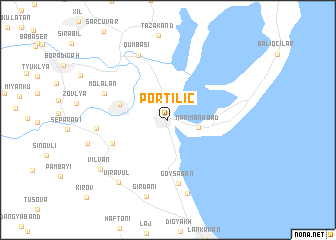 map of Port-İliç