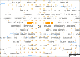 map of Portillo Blanco