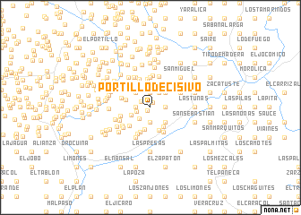map of Portillo Decisivo