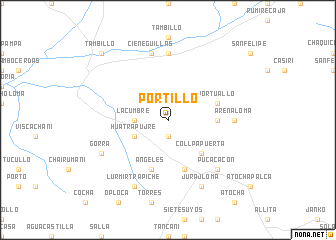 map of Portillo