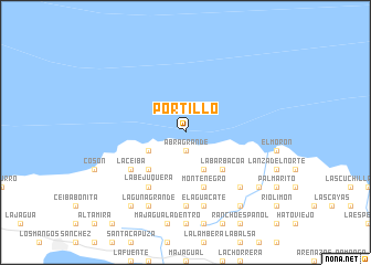 map of Portillo