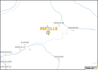 map of Portillo