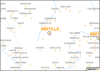 map of Portillo