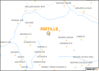 map of Portillo
