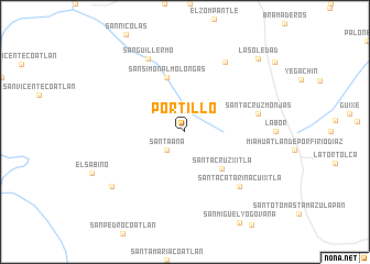 map of Portillo