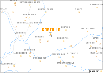 map of Portillo