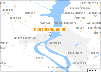 map of Port Imeni Lenina