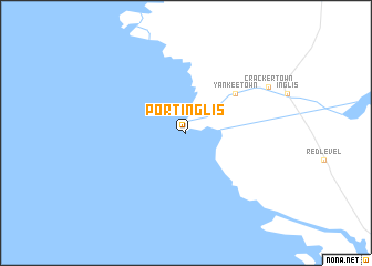 map of Port Inglis