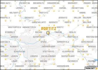 map of Portitz