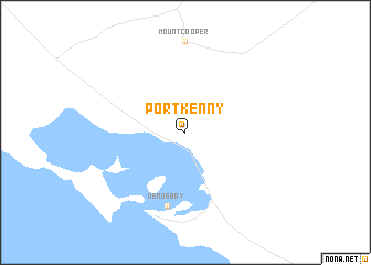 map of Port Kenny