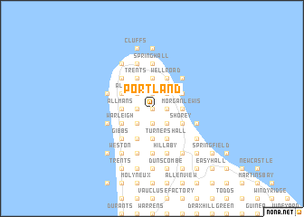 map of Portland