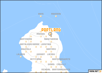 map of Portland