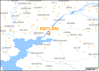 map of Portland