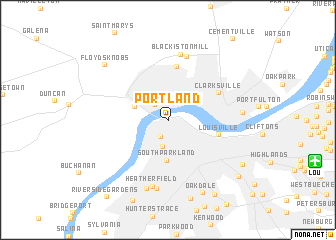 map of Portland