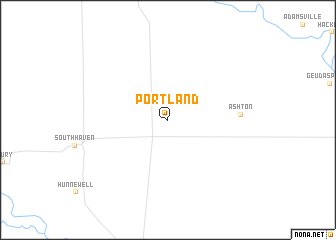 map of Portland