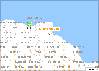 map of Port Maria