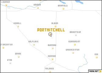 map of Port Mitchell